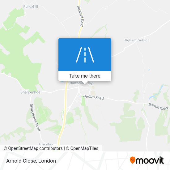 Arnold Close map