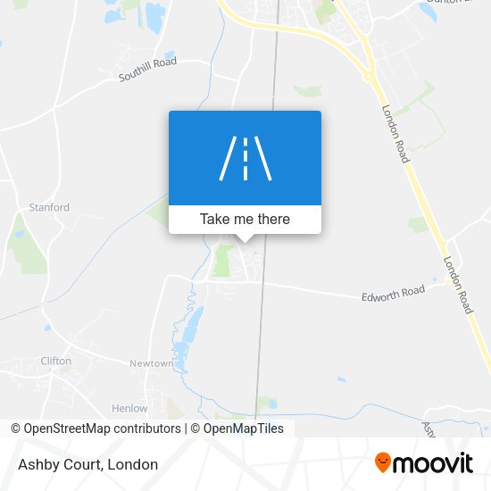 Ashby Court map