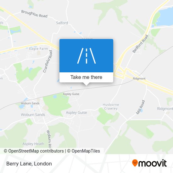 Berry Lane map