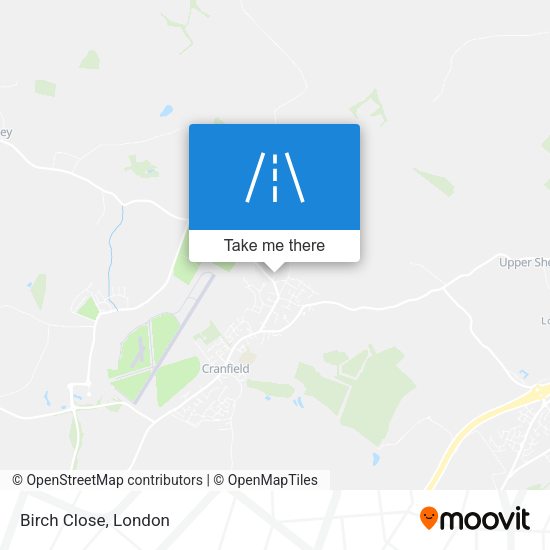 Birch Close map