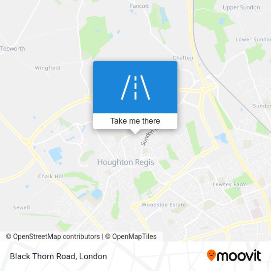 Black Thorn Road map
