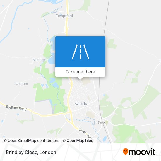 Brindley Close map