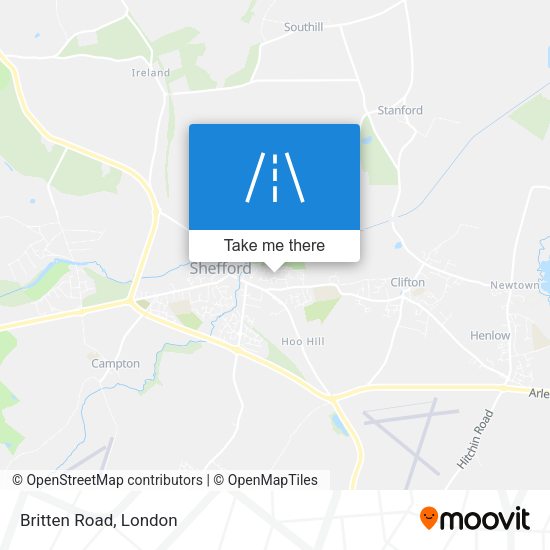 Britten Road map
