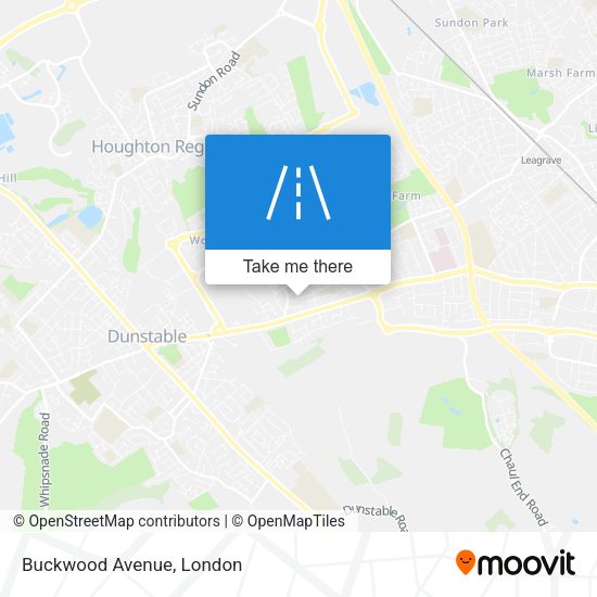 Buckwood Avenue map