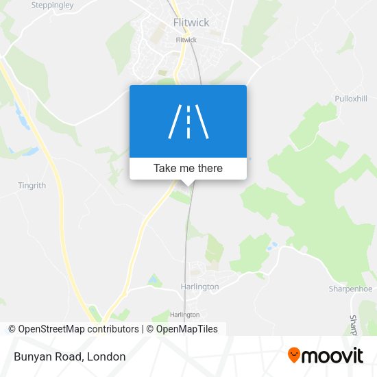 Bunyan Road map