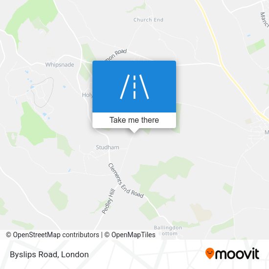Byslips Road map