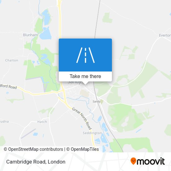 Cambridge Road map