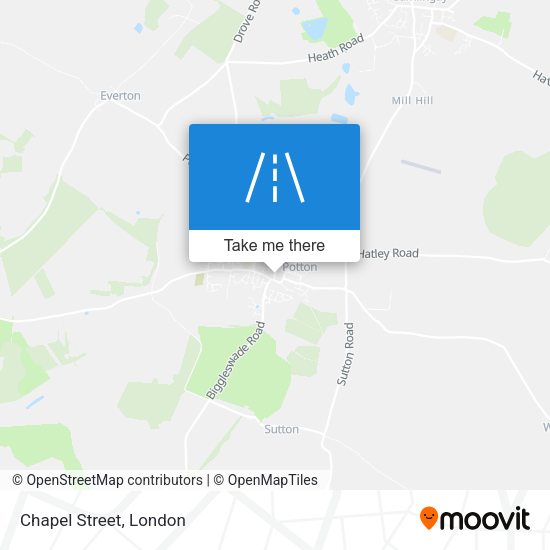 Chapel Street map