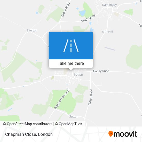 Chapman Close map