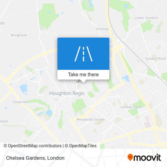 Chelsea Gardens map
