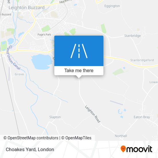 Choakes Yard map