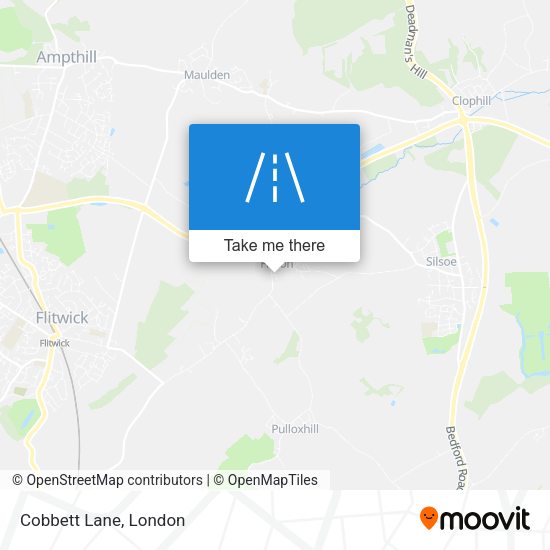 Cobbett Lane map