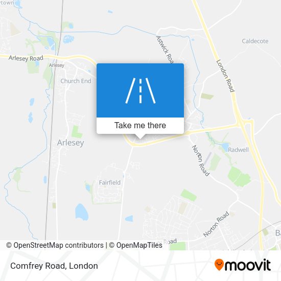 Comfrey Road map
