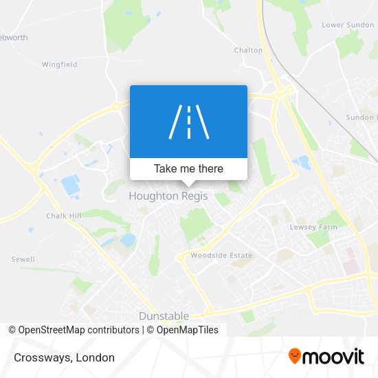 Crossways map