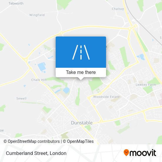 Cumberland Street map