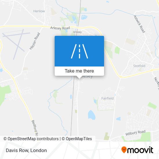Davis Row map