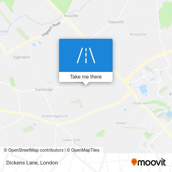 Dickens Lane map
