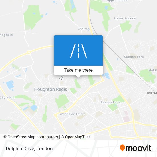 Dolphin Drive map