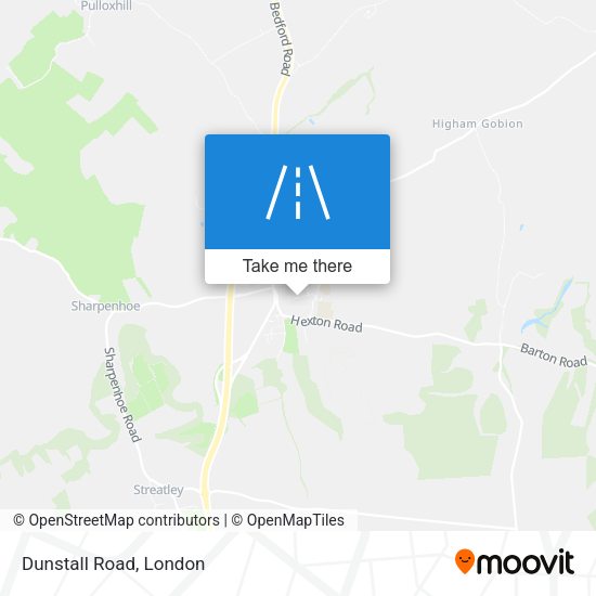 Dunstall Road map