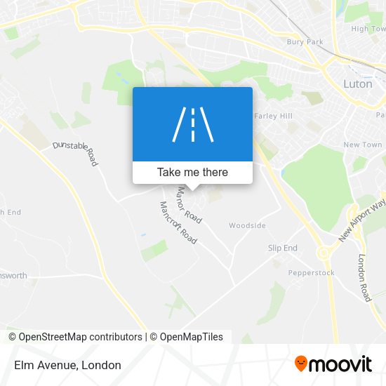 Elm Avenue map