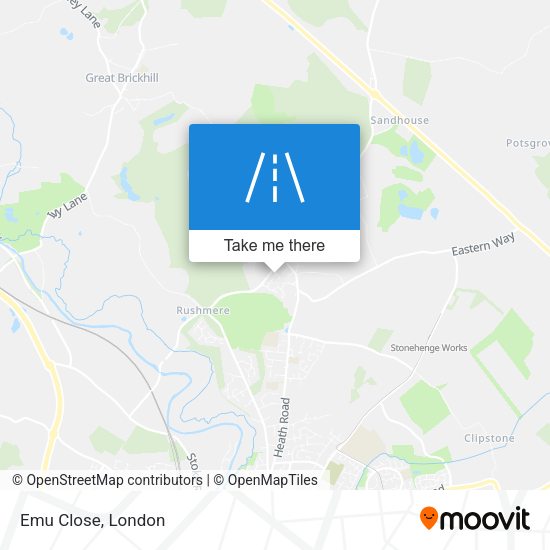 Emu Close map