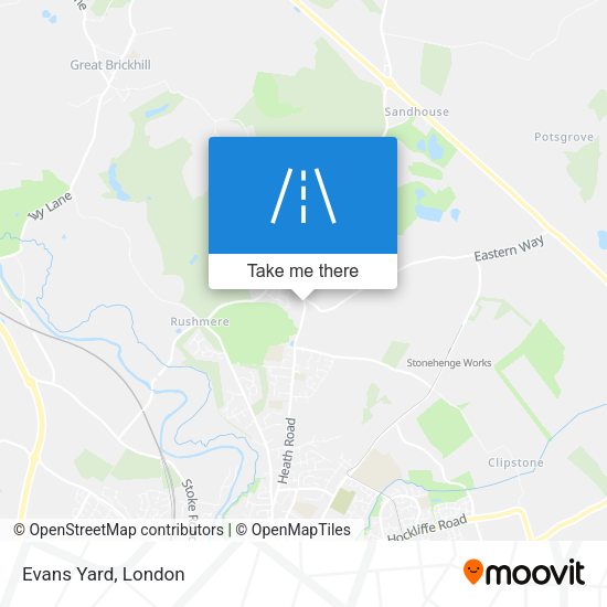 Evans Yard map