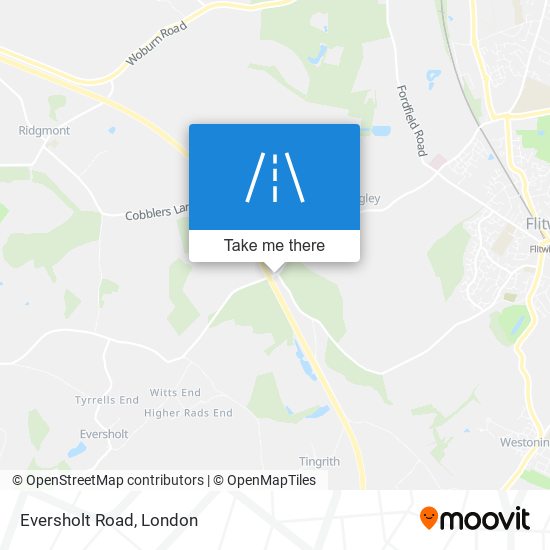 Eversholt Road map