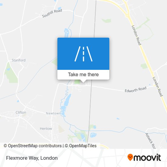 Flexmore Way map