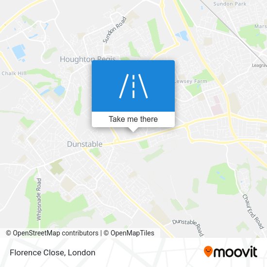 Florence Close map