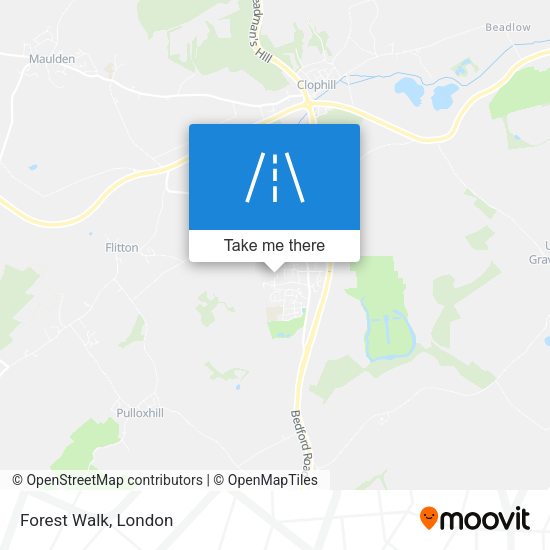 Forest Walk map