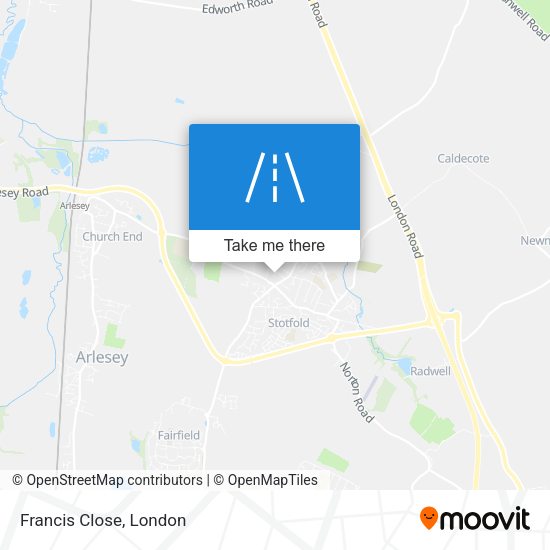 Francis Close map