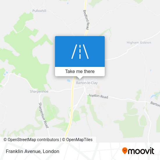 Franklin Avenue map
