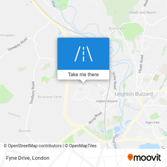 Fyne Drive map