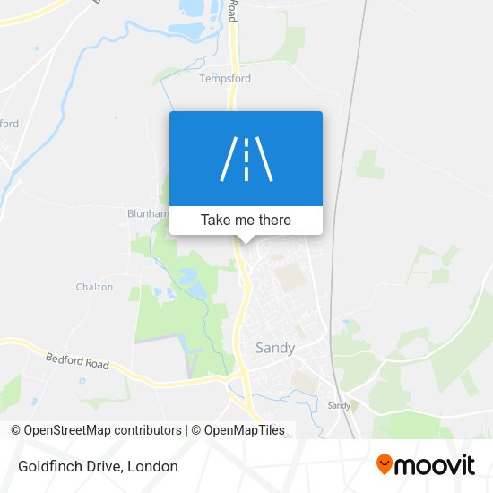 Goldfinch Drive map