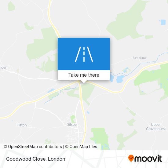 Goodwood Close map