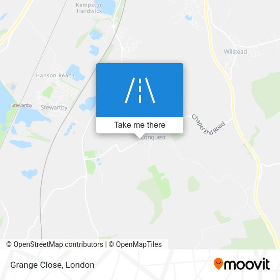 Grange Close map