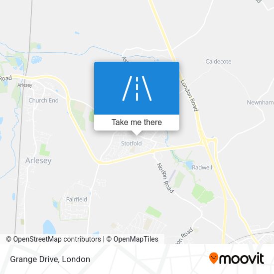 Grange Drive map