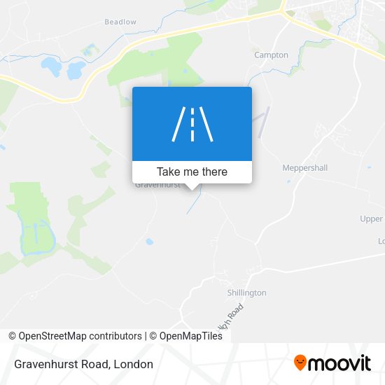 Gravenhurst Road map