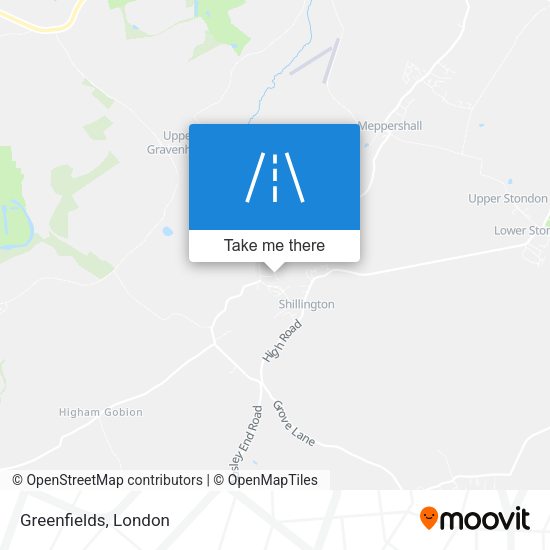 Greenfields map
