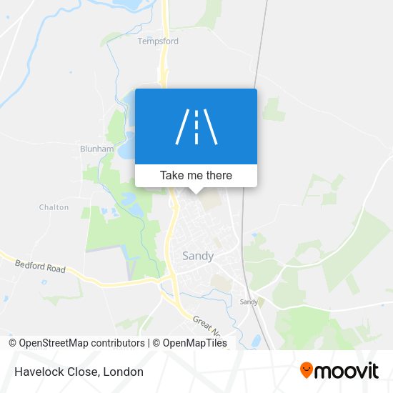 Havelock Close map