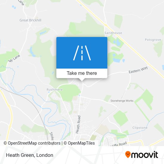 Heath Green map
