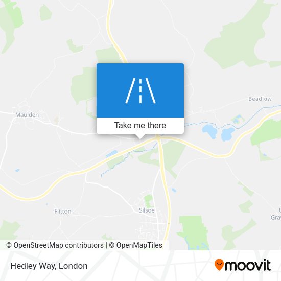 Hedley Way map