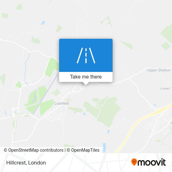 Hillcrest map