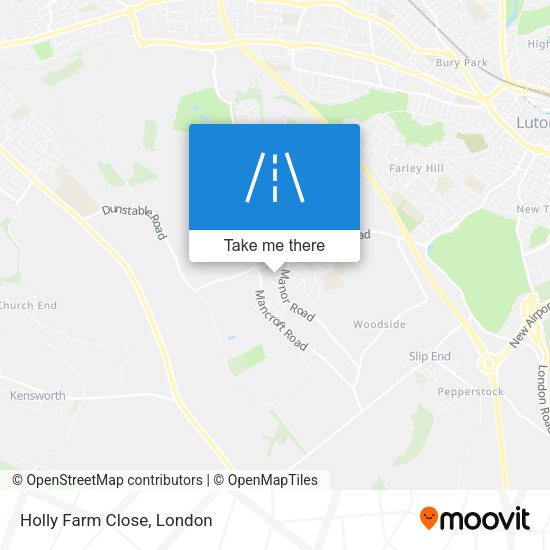 Holly Farm Close map