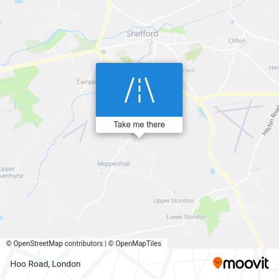 Hoo Road map