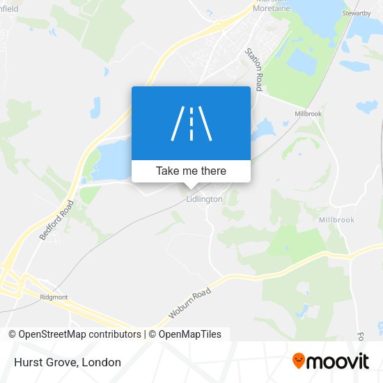 Hurst Grove map
