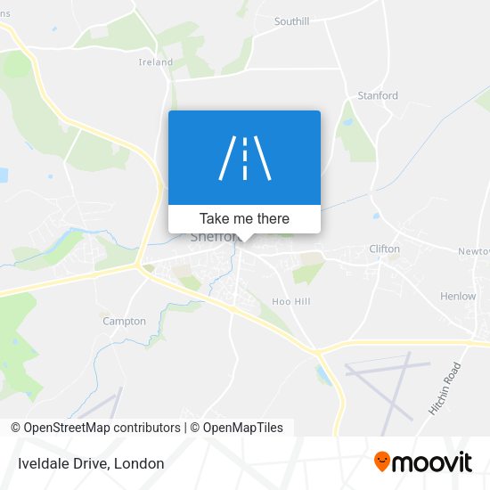 Iveldale Drive map