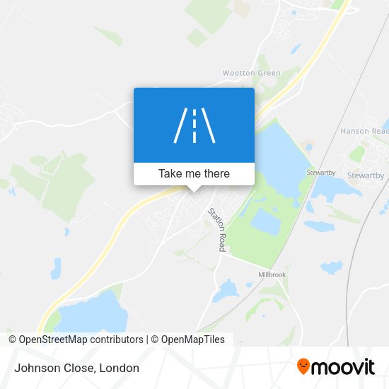Johnson Close map