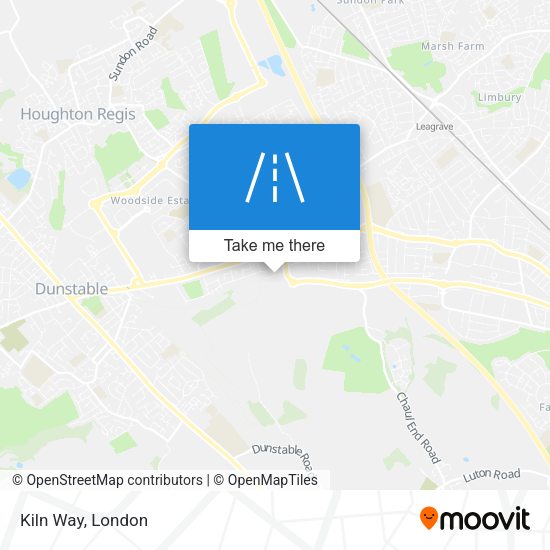 Kiln Way map