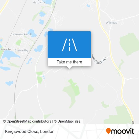 Kingswood Close map
